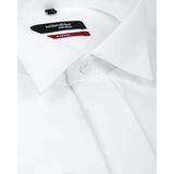 Overhemden - Wit - 100% Katoen - Regular Fit - Kentkraag - Lange Mouwen