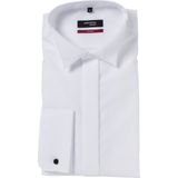 Overhemden - Wit - 100% Katoen - Regular Fit - Kentkraag - Lange Mouwen