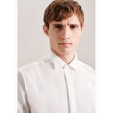 Seidensticker - Regular Fit - Overhemd - Wit - Poplin - Strijkvrij