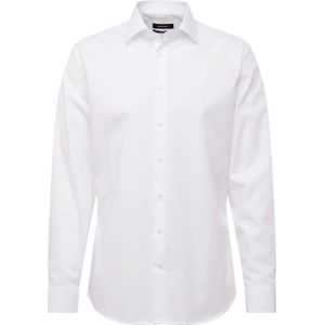 Seidensticker - Shaped Fit Overhemd - Wit - Katoen - Strijkvrij