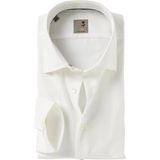 Seidensticker - Herenoverhemd - Ecru - 100% Katoen - Shaped Fit