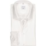 Seidensticker - Shaped Fit Overhemd - Wit - 100% Katoen - Strijkvrij