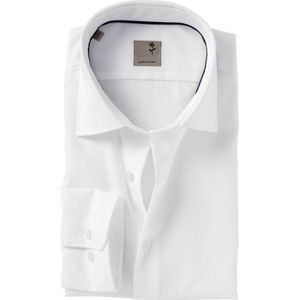 Seidensticker - Overhemd - Wit - 100% Katoen - Strijkvrij
