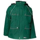 PLANAM® unisex Parka CANVAS 320 grün Größe 2XL