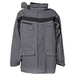 Planam all-weather jas ""Plaline"" maat XS in leisteen/zwart, meerkleurig, 2576040