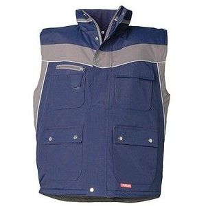 Planam Winter vest ""Plaline"" maat XS in marine/zink, meerkleurig, 2582040
