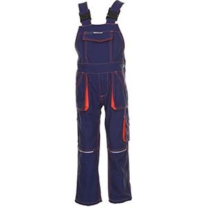 Planam Junior kindertuinbroek marine oranje model 6121 maat 86-92