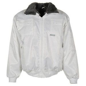 Planam Outdoor winter heren gletscher pilotenjack wit model 0330 maat M