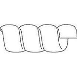HellermannTyton - SPF10-PP-BK - Spiraalslang - Zwart - 1 m
