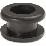 HELLERMANNTYTON Durchführungstülle, 633-02060, Schwarz, PVC, ∅ 10 mm, 1 Stück