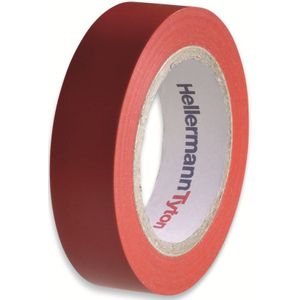HELLERMANNTYTON Isolierband, 710-00101, HelaTapeFlex15, rot, 15mmx10m