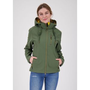 DEPROC Active Softshelljacke »ankerglutfreude WMN«, mit abnehmbarer Kapuze