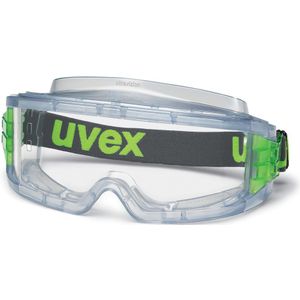 Uvex 9301714 Ultravision Maskerbril, Supravision Excellence, transparant/groen/transparant