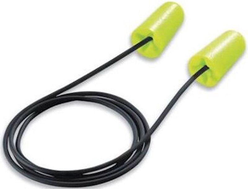 Uvex x-fit 2112-010 oordop met koordje lime