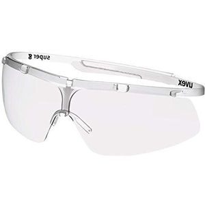 Uvex Super G veiligheidsbril - Supravision Plus - transparant/wit
