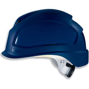 Uvex Pheos B-S-WR veiligheidshelm - geventileerde werkhelm voor de bouwplaats - blauw blauw