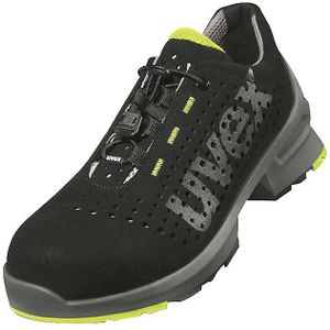 Uvex - 1 Sicherheits-Halbschuh 8543 S1 esd sr gelocht schw/gelb, Gr. 42, W12