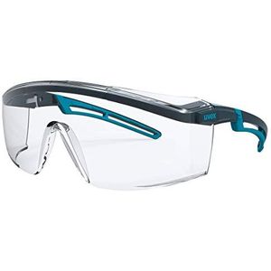 Uvex Veiligheidsbril/beugelbril 9164 astrospec 2.0, antraciet/blauw, schijf: kleurloos, 2-1,2