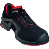 Uvex 1 X-Tended Support werkschoenen - S3-veiligheidsschoenen voor dames en heren - rood-zwart, Zwart/Rood, 36 EU