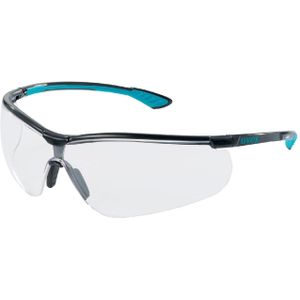 Uvex 9193376, Schutzbrille, Benzin, Schwarz, Polycarbonat, 1 Stück(e)