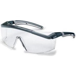 uvex astrospec 9164187 Veiligheidsbril Incl. UV-bescherming Grijs, Zwart EN 166, EN 170 DIN 166, DIN 170