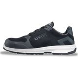 Uvex - 1 Sport S3 ESD - Veiligheidsschoenen - Zwart - Microvelours, Antislipzool, Ergonomisch