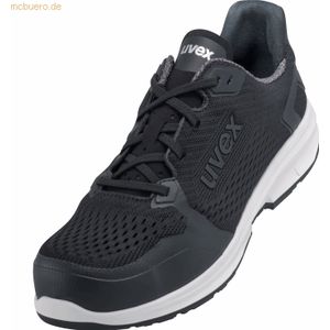 Uvex - 1 Sport S1 - Veiligheidsschoenen - Zwart-Wit - ESD - Ergonomisch