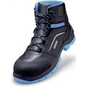 Uvex - 2 xenova Sicherheits-Stiefel Gr. 43 W11 S3L esd sr schw/blau 9556.2