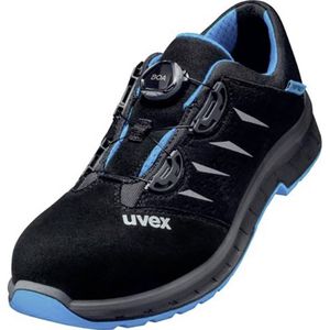 uvex 6938 6938248 Lage veiligheidsschoenen S1P Schoenmaat (EU): 48 Zwart/blauw 1 paar