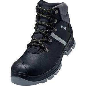 Uvex - 2 construction Sicherheits-Stiefel Gr. 42 W11 S3 sr schwarz/grau 6510.2