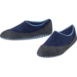 FALKE Uniseks-kind Stopper sokken Cosy Slipper K Hp wol Noppen op de zool 1 paar, Blauw Darkblue 6681, 33/34 EU