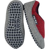 FALKE Cosyshoe antislip noppen merinowol huissokken pantoffels kinderen blauw