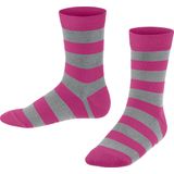 FALKE Happy Stripe Sokken - set van 2 Zwart/Blauw