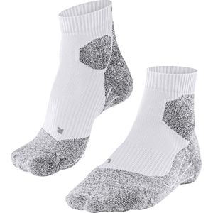 FALKE RU Trail Hardloopsokken anti blaren, lichte padding functioneel garen sportsokken heren wit - Maat 44-45