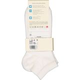 FALKE Happy 2-Pack Sneakersokken - Wit - Katoen