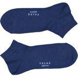 FALKE Happy 2-Pack katoen multipack sneakersokken dames blauw