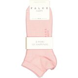 FALKE Happy 2-Pack katoen multipack sneakersokken dames pink - Maat 35-38