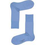 FALKE - Airport - Wol Katoen Sokken - Blauw - Maat 45-46