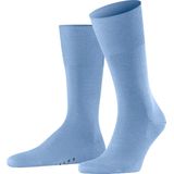 FALKE - Airport - Wol Katoen Sokken - Blauw - Maat 45-46