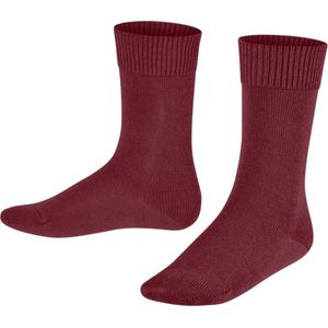 FALKE - Comfort Wool K - Thermosokken - Rood - 1 Paar, Verstevigd, Geschikt voor Sneakers