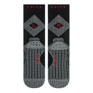 FALKE 4 GRIP Stabilizing U SO ademend, sneldrogend, 1 paar, uniseks sokken, zwart (Black 3019), 46-48