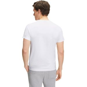 FALKE - Heren T-Shirt - Zwart - Gemaakt van Puur Peruaans Pimakatoen