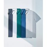 FALKE - Poloshirt - Groen - Pima Katoen - Lichtgewicht