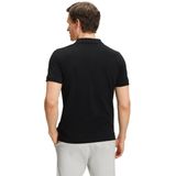 FALKE - Heren Polo - Blauw - 100% Peruaans Pimakatoen - Piqué 190 g/m²