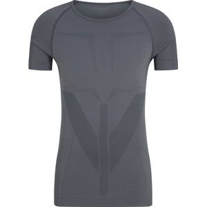 FALKE - Heren T-Shirt - Thermoshirt - Grijs - Materiaal: Warm