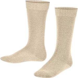 FALKE - Comfort Wool - Kniekousen - Beige Cream - 1 paar - Uniseks-kind