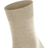 FALKE - Airport - Korte Sokken - Beige - Merinowol en Katoen