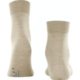 FALKE - Airport - Korte Sokken - Beige - Merinowol en Katoen