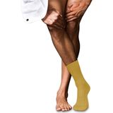 FALKE - No. 13 - Huissokken - Okergeel - 95% Katoen, 5% Polyamide