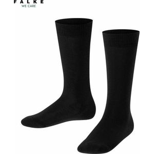 FALKE - Family - Kniekousen - Zwart - Duurzaam Katoen, Maat 19-22